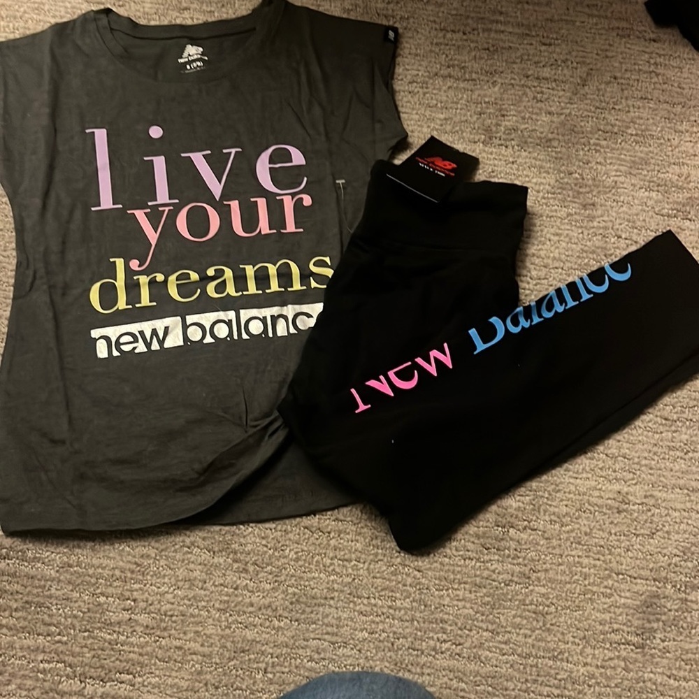 New balance girls outfit